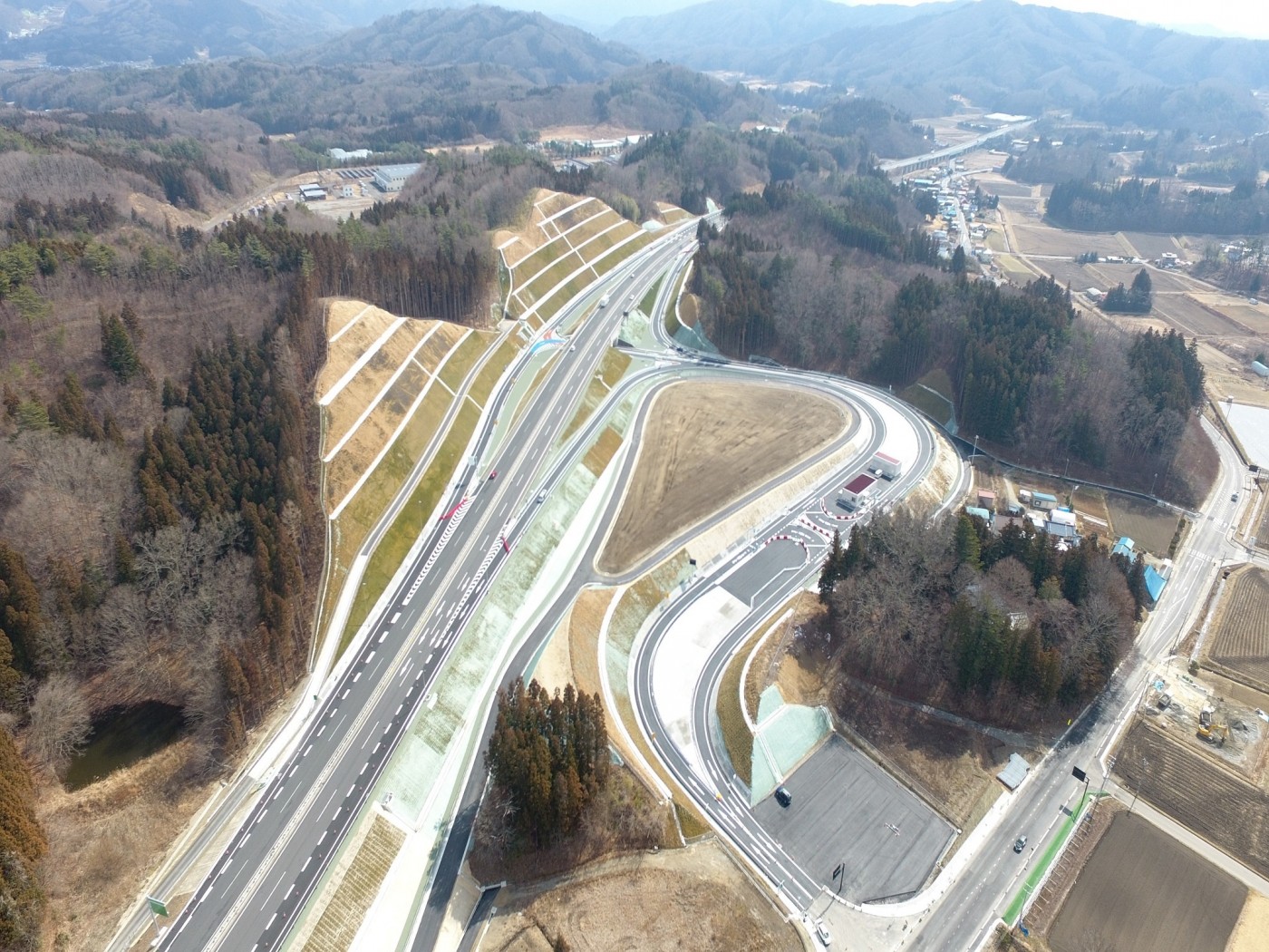 磐越自動車道　田村スマートインターチェンジ