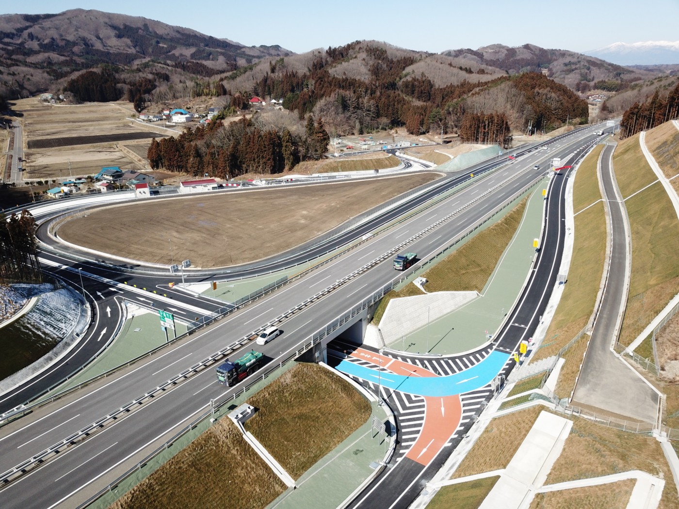 磐越自動車道　田村スマートインターチェンジ